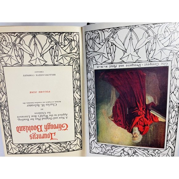 Journeys Through Bookland Vol 9 Antique 1909 Hardcover Book Charles H Sylvester - Picture 5 of 12